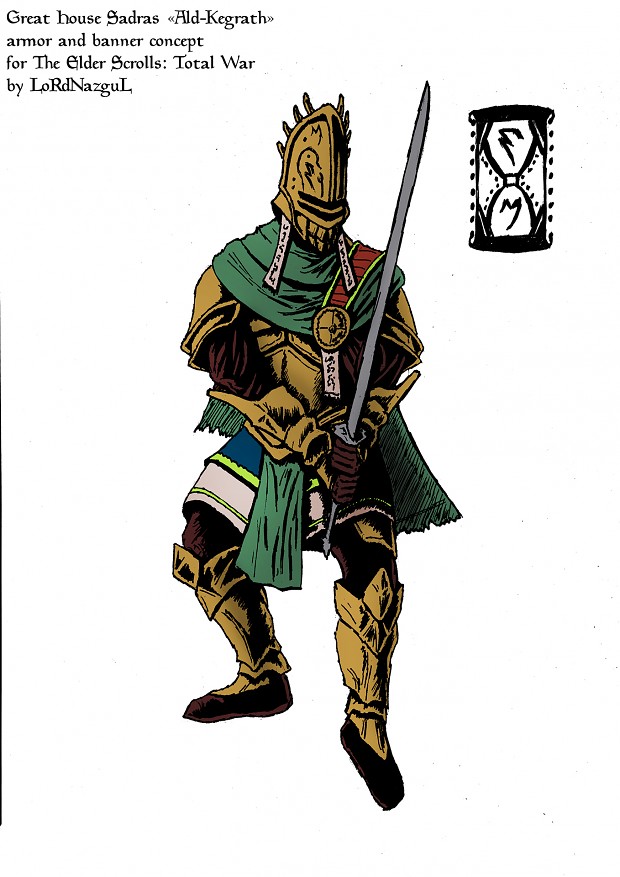 The Great House Sadras armor concept