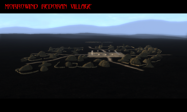 Morrowind Redoran Village