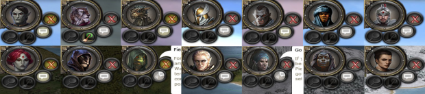 Campaign and battle advisor icons