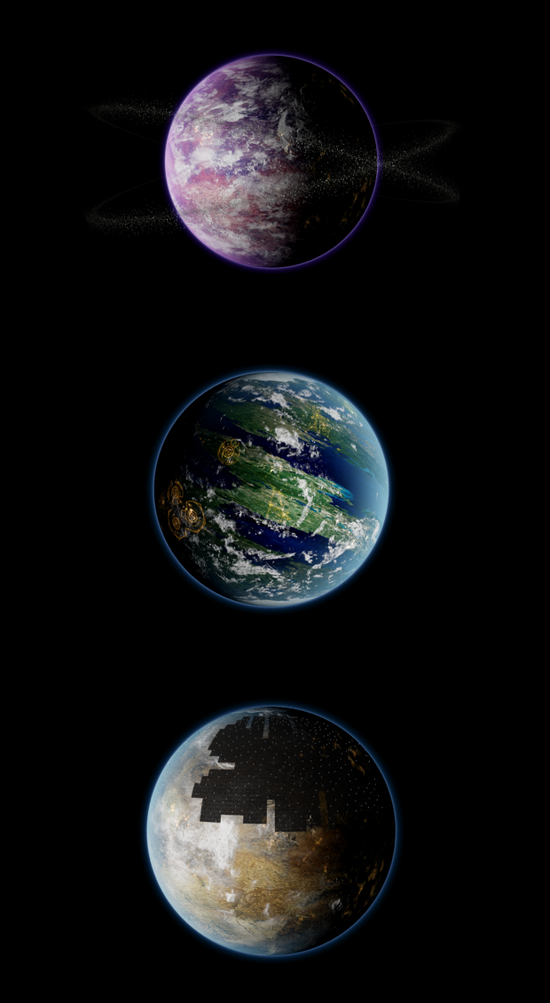 Planets visual update