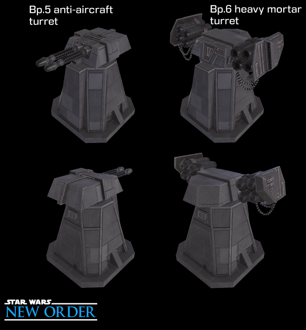 Imperial turrets