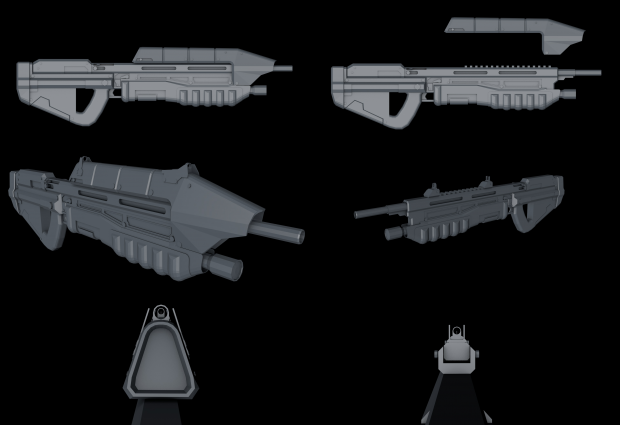 MA5B Rifle Configurations