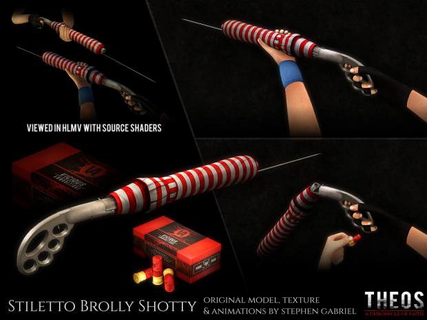 Stiletto Brolly Shotty Weapon Showcase