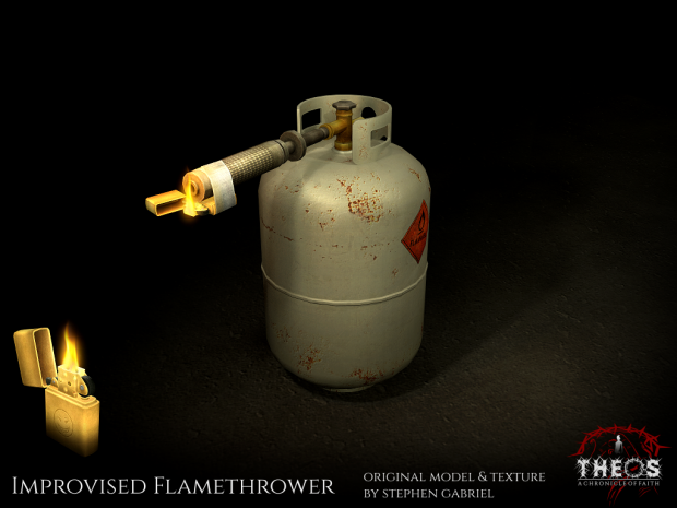 Improvised Flamethrower Weapon Showcase