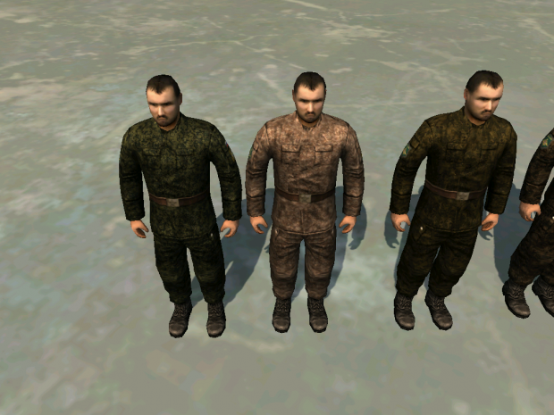 New skins of Armed Forces of Russian Federation