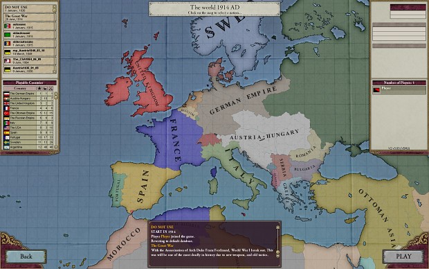 Updated Europe Map