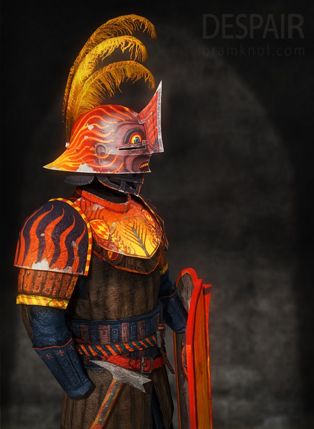 Imperial General armor image - Despair Armors Skyrim mod for Elder