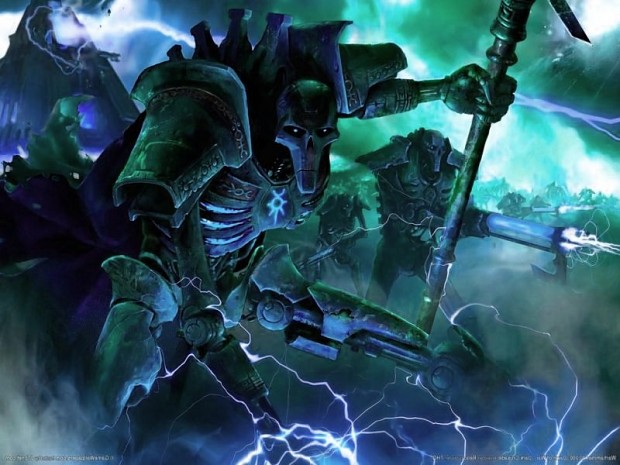 Eliphas necrons art image - Necrontyre Dynasties Mod for Dawn of War ...