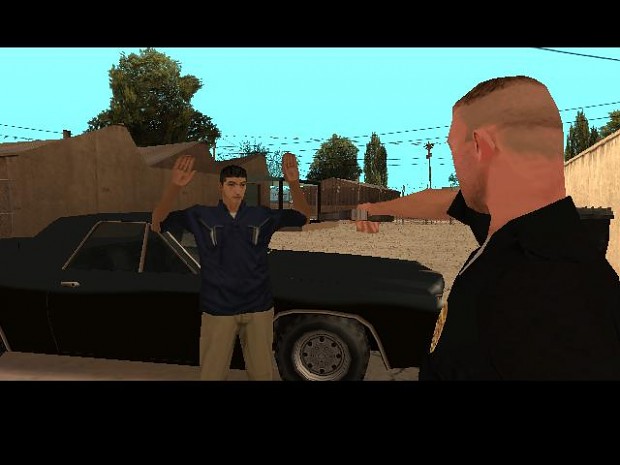 Officer Johnson, arrests a young perp