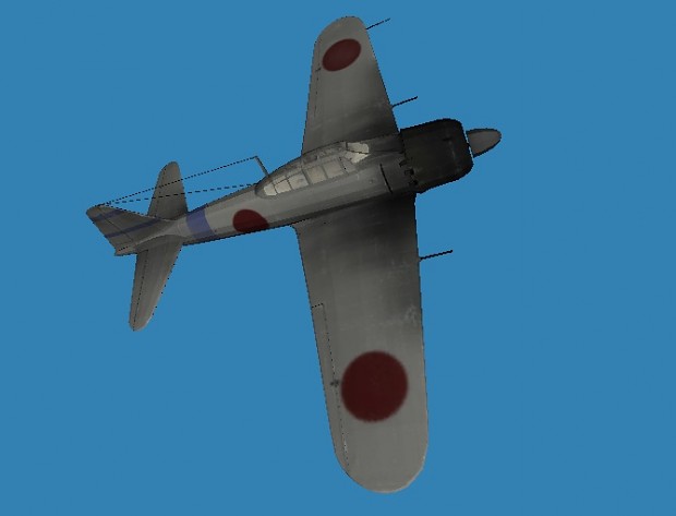Pacific War [WIP]: Aircraft models