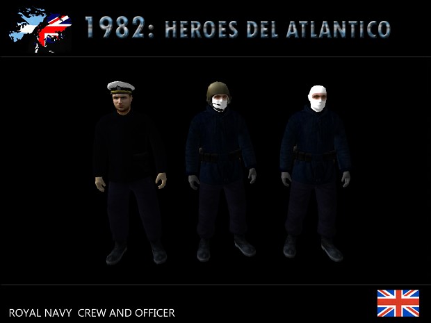 Royal navy officer and crew  [w.i.p]