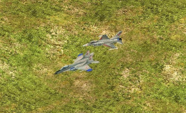 New skin F16 vs Mig-29 Poland
