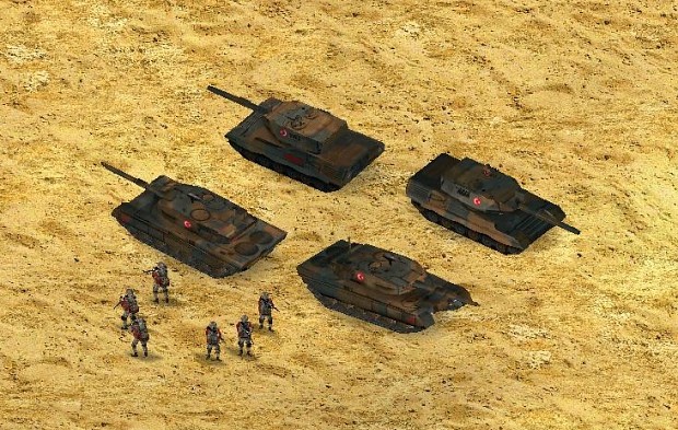 New skin for Leopard 1 vs 2 Turkey