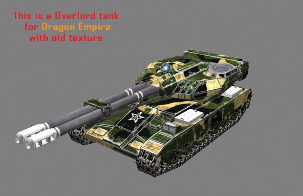 DE Overlord Tank with old texture