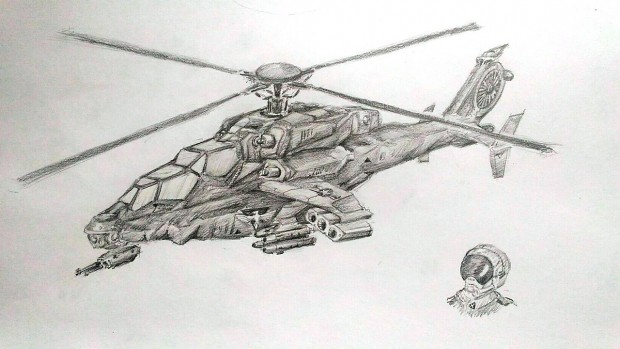 Concept Art Attack Helicopter