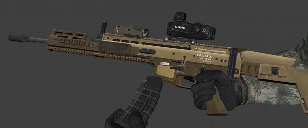 Probably the only SCAR 20 mk0 ssr using 5.56.