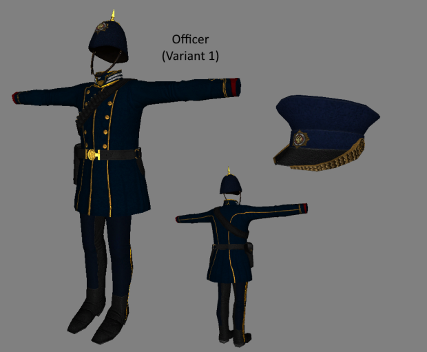 Confederation of Sargoth Officer Uniform