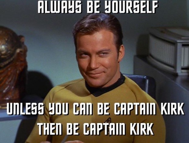 Captain James Kirk...