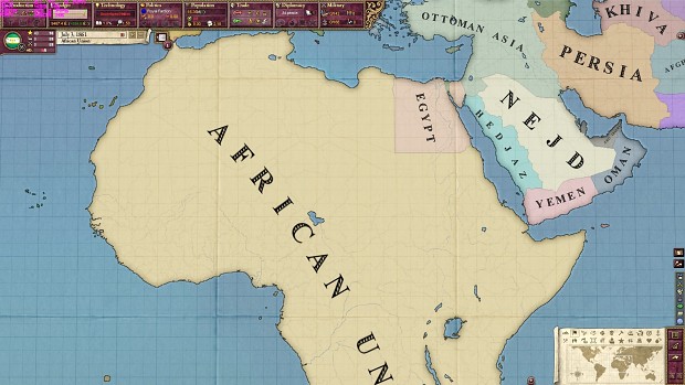 Conquest Mod - Africa