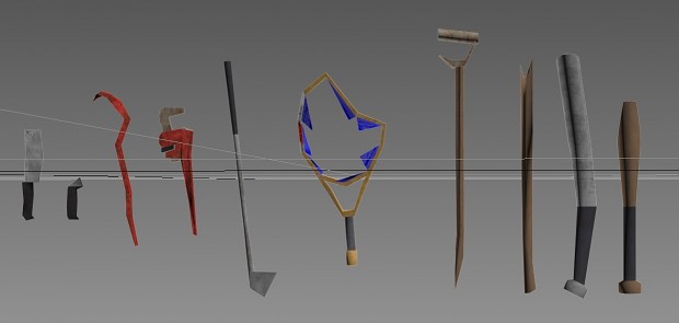 [OUTDATED] Improvised Melee Weapons - broken