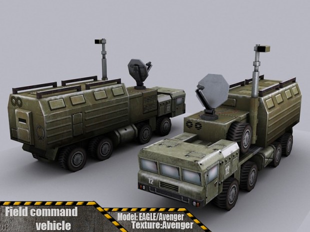 Russian Field Command Vehicle