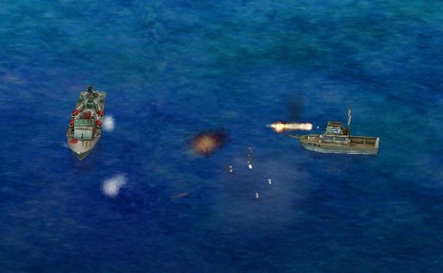 Flame Boat vs Torpedo Boat
