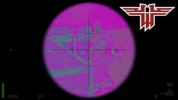 New infrared scope for Snooper (only a test)