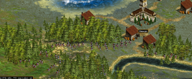 Rise of Nations The Age Of Conquest 2 sparse forest system