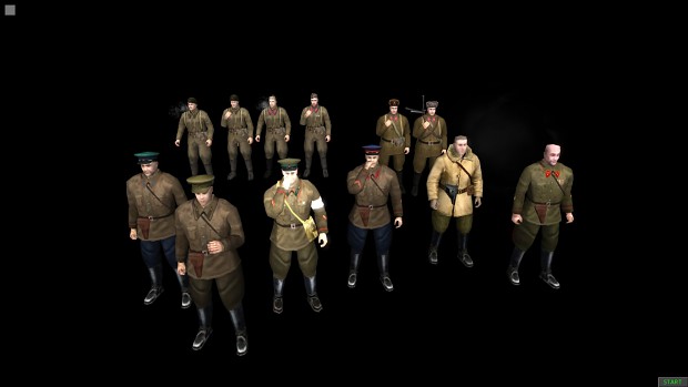 Soviet soldiers. I've still got a lot of them)
