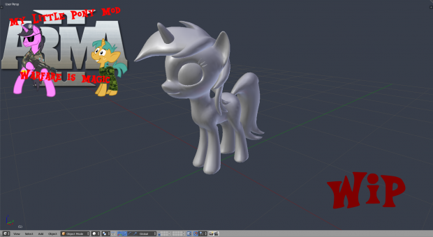 New Animation Rig for Quadruped Pony Model