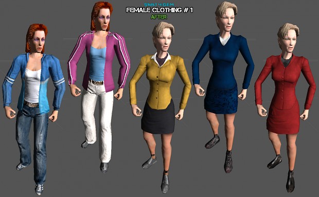 Female clothing 1 (modded)