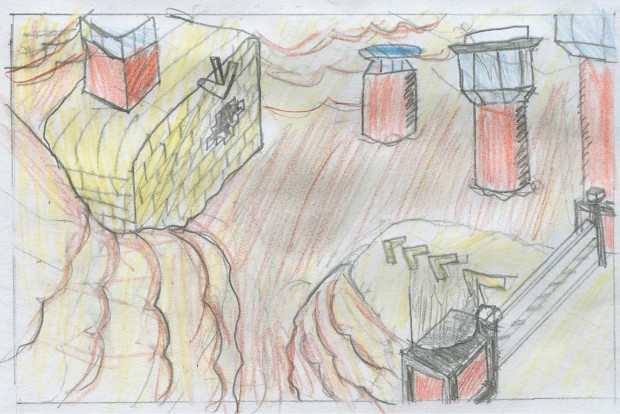 Doom Factory Concept Art