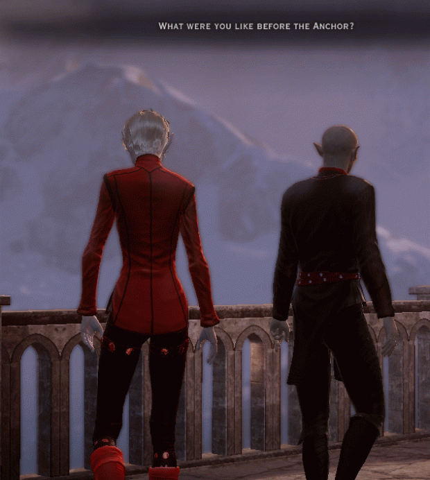 Solas and Lavellan outfit retexture
