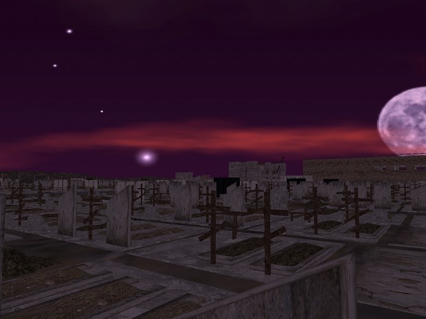 The Doomed City - Cementery
