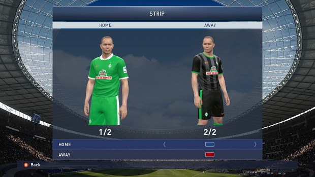 Werder Bremen Home/Away kits
