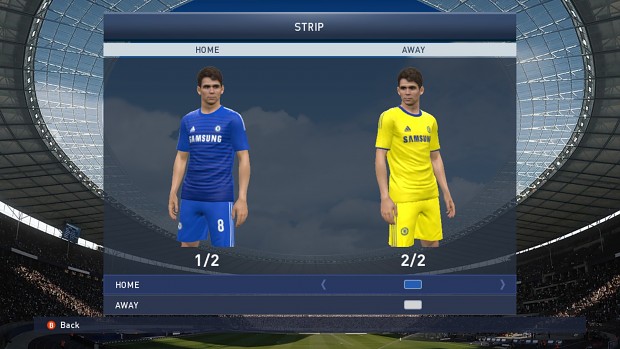 Chelsea FC Home/Away kits