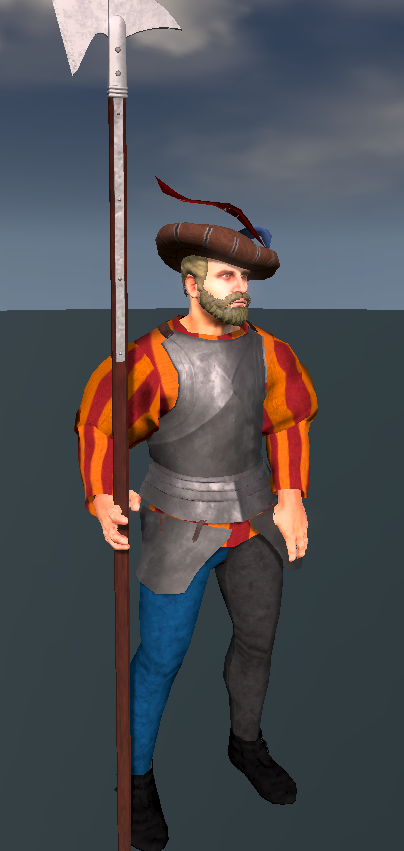New Landsknecht Puffy Shirt and Hat