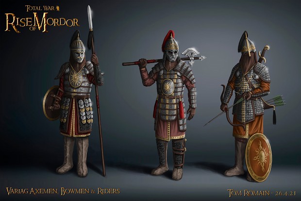 Variag Axemen, Bowmen & Riders by Maeron