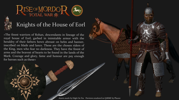 Knights of the House of Eorl (Rohan appreciation preview series)