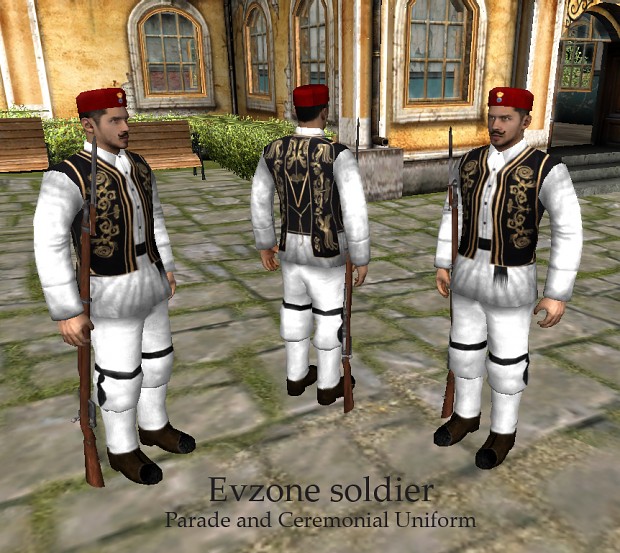 Evzone soldier