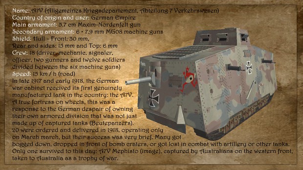 Tank A7V