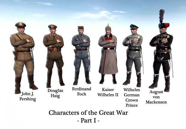 Characters of the Great War - Part I