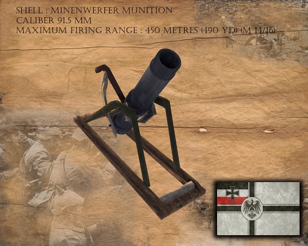 9.15 cm leichtes Minenwerfer System Mauser