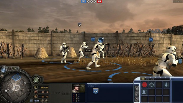 Stormtroopers in action