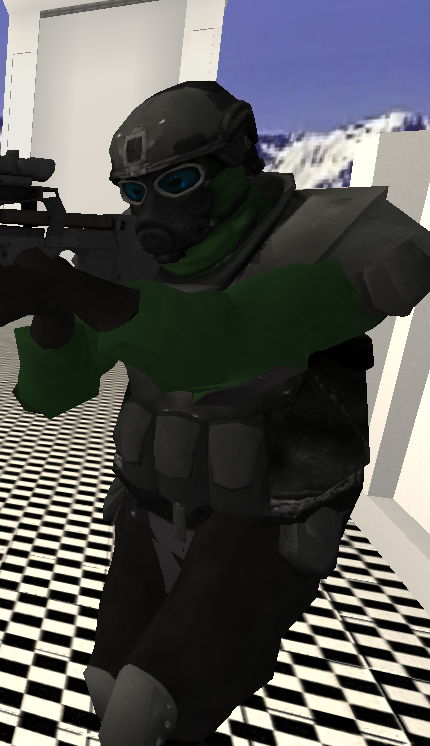 MTF's are military soldiers with green uniforms
