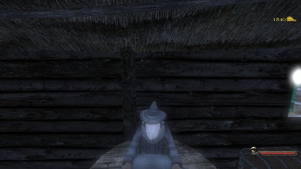 Gandalf meditating