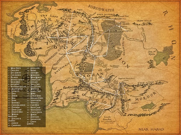 PLotR 2.0 Official World Map