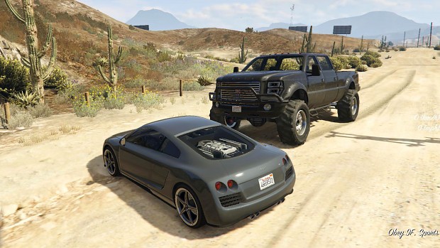 Audi R8 V10, Ford F-350 Super Duty