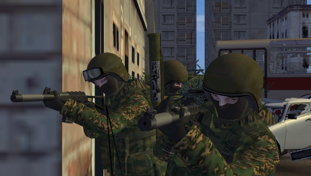 Russian counter terrorism commandos