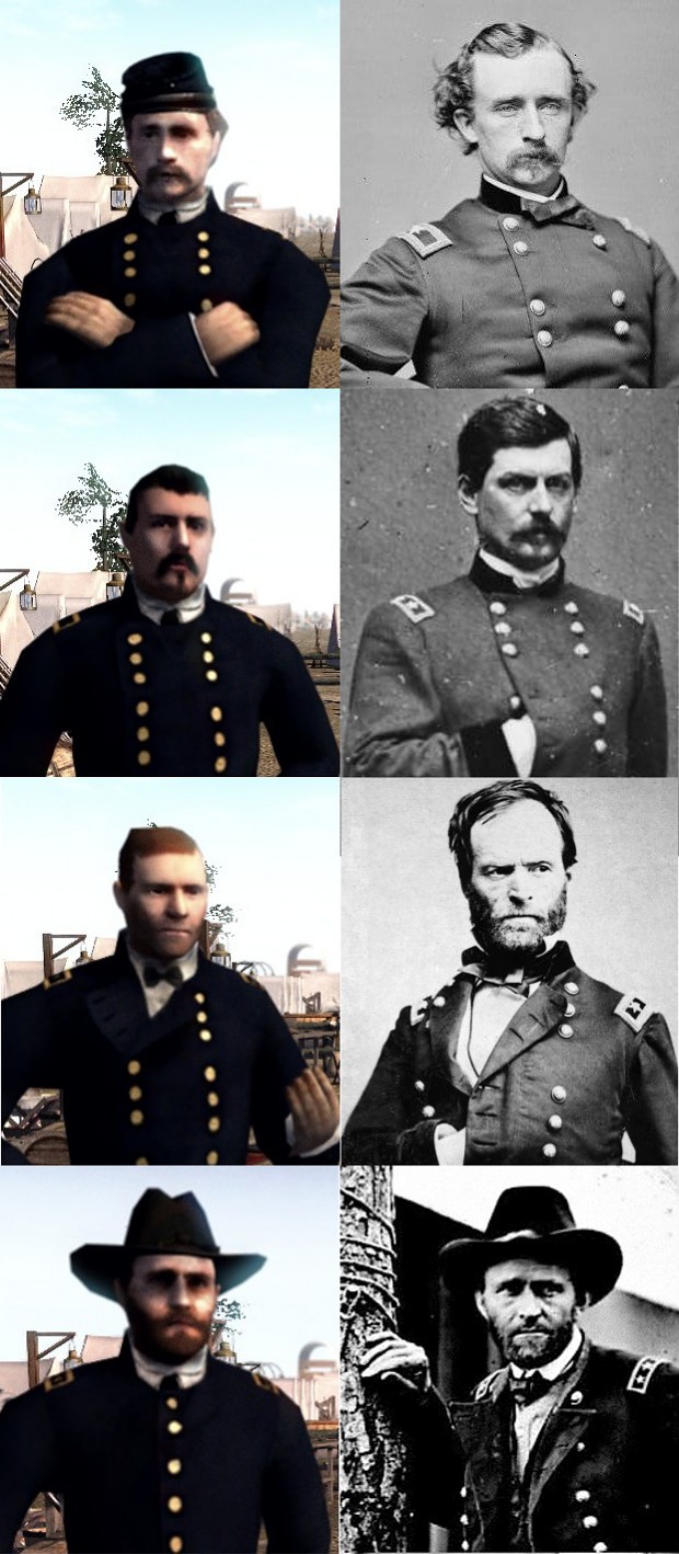 The generals of the Union Army